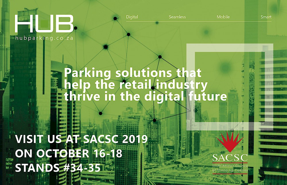 HUB Parking Technology will attend SACSC event on October 18-20 